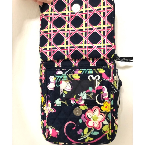 Vera Bradley small navy crossbody purse - Picture 4 of 4